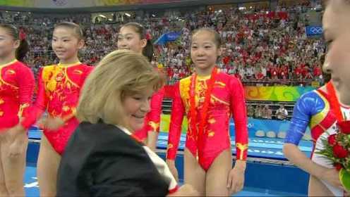 【2008北京奥运会】中国体操女团金牌零突破 体操女团称霸体操赛场