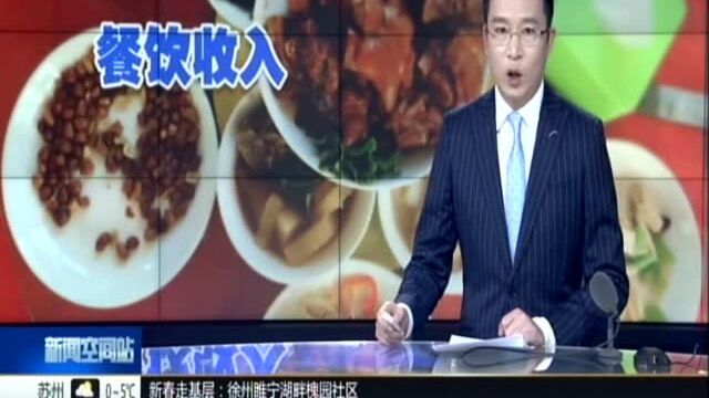 国家统计局:我国餐饮收入首次突破4万亿元大关