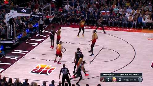 《NBA全场集锦》【扣篮】策应能力顶级 努尔基奇妙传阿米奴双手暴扣