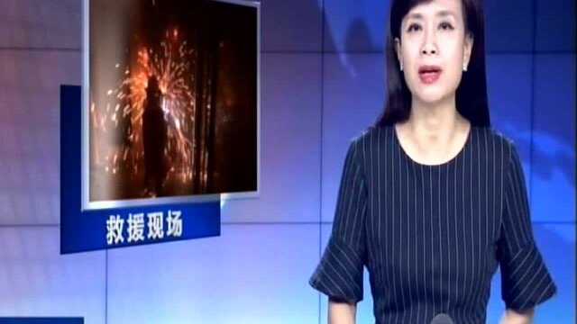 扬州:洗澡被困砸玻璃受伤 消防破门救出