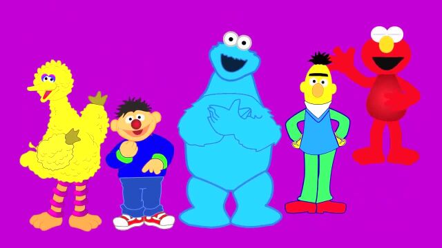 Sesame Street Finger Family Song Nursery Rhymes For Kids New Collection Parody Animation