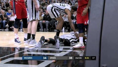 《NBA全场集锦》铁血硬汉！德罗赞遭肘击后强硬中投还击