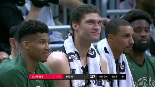 《NBA全场回放》【回放】快船vs雄鹿第4节 字母哥带队提前打花比赛拿下14连胜