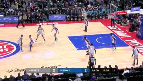 《NBA全场集锦》【球星】布里奇斯vs活塞集锦 全场18分7篮板暴力扣篮率队夺胜
