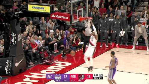 《NBA全场集锦》【扣篮】虐你没道理！甜瓜挂筐暴扣+无解中距离连续取分