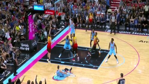 《NBA全场集锦》【球星】英格尔斯vs热火集锦 27分4篮板底角三分一箭穿心