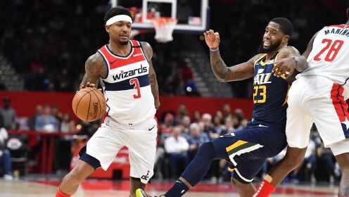 《NBA全场集锦》【球星】比尔vs爵士集锦 空砍25分上演空切单臂劈扣