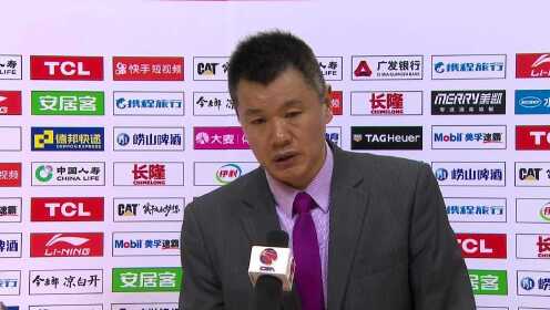 《CBA全场集锦》采访天津主教练刘铁：成长需要付出代价 这场比赛让我们有一定觉醒