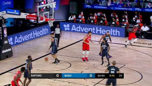 《NBA全场集锦》二人转行云流水 范乔丹连线小加灵巧小勾手