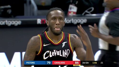 《NBA全场集锦》活塞vs骑士第3节中文解说回放