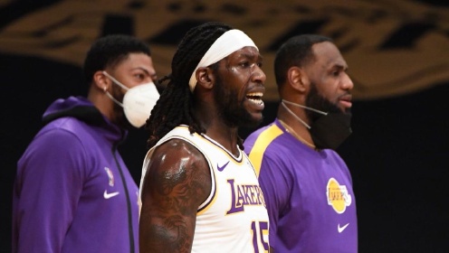 《NBA全场回放》NBA季前赛：快船vs湖人 第3节英文原声回放