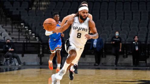 《NBA全场集锦》【球星】米尔斯vs雷霆集锦 独揽24分高效投射难挽颓势
