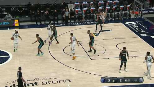 《NBA全场集锦》灰熊vs爵士第1节中文解说回放