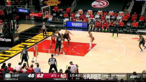 《NBA全场集锦》尼克斯队集锦：罗斯输出拉满未能率队取胜