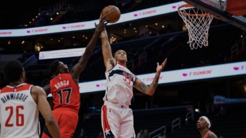 《NBA全场集锦》【球星】库兹马vs猛龙集锦 六枚三分一展外线杀手本色