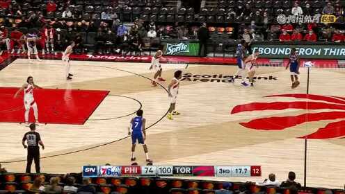 《NBA全场集锦》准压哨！科尔科马兹漂移三分一箭穿心