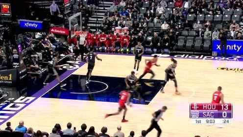 《NBA全场集锦》三位大佬齐发力 火箭打出13-0攻击波
