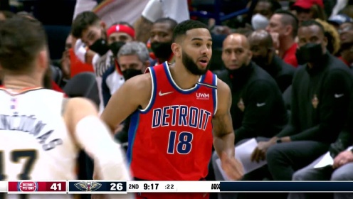 《NBA全场集锦》【纯享】活塞vs鹈鹕精华回放 英格拉姆半场24分三节定胜负