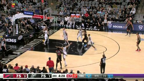 《NBA全场集锦》【球星】范乔丹vs马刺集锦 26+6轻取马刺