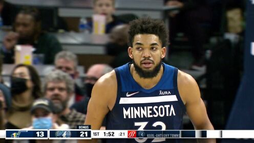 《NBA全场集锦》【纯享】爵士vs森林狼精华回放 唐斯31分大三双率队取胜