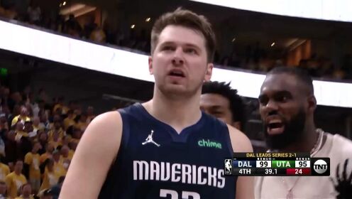 《NBA全场集锦》东契奇关键5分、米切尔戈贝尔神级配合！窒息90秒看爵士是怎么绝命翻盘的