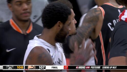 《NBA全场集锦》胜负已成定局！最后10秒欧文穆雷相继错失三分机会