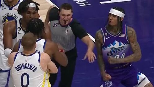 《NBA全场集锦》来看看发生了什么！激烈冲突克拉克森摆拳击动作 两极反转勇士遭绝杀