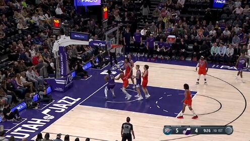 《NBA全场集锦》吃饼吃到饱 阿祖布伊克两度篮下接球挂筐暴扣