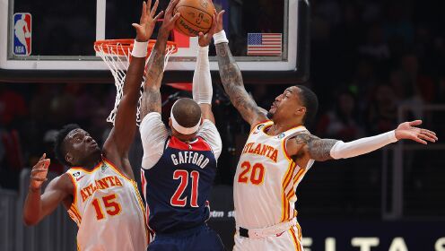 《NBA全场集锦》【球星】加福德vs老鹰 全场10中8砍下25+10展现无解效率