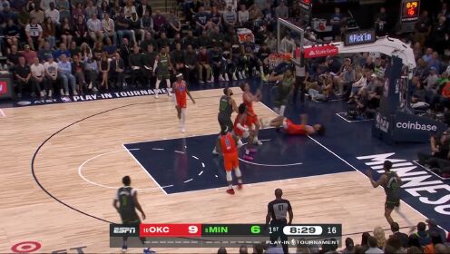 《NBA全场集锦》生死战必须硬起来！唐斯统治油漆区篮下连连取分