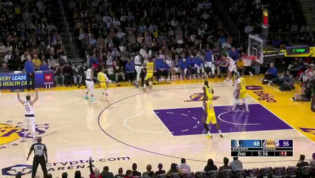 独行侠vs湖人第2节中文解说回放