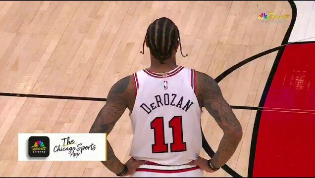 NBA常规赛：活塞vs公牛第4节英文原声回放