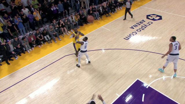 最后一分钟风云突变 湖人没能在进一步遗憾翻盘失败