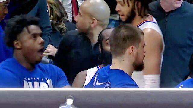 哈登连续逆天3+1 无惧两人扑防复刻审判之投