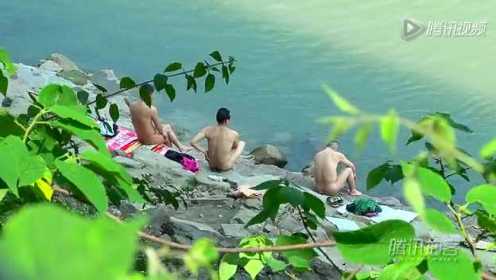 【拍客】实拍国内长江边重庆最后一块裸泳场
