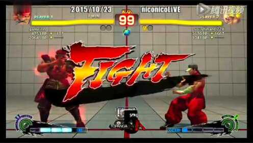 视频: USF4-第5期 TOPANGA（A）ROUND4 Kazunoko VS Daigo