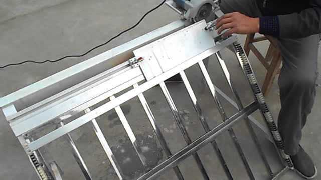 亚明牌45度瓷砖倒角切割机