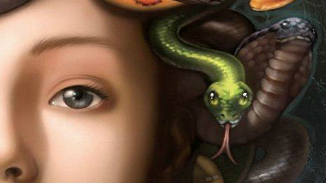 希腊神话英仙座perseus斩杀蛇发女妖美杜莎