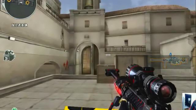 说了多少次玩cf不要在70kg狙前蹦跶