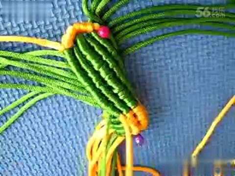 中国结小青蛙编法1