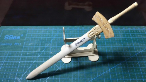 一次性筷子制作亚瑟王的誓约胜利之剑