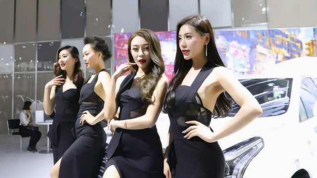 青岛车展变十足肉展美女和车通通领回家