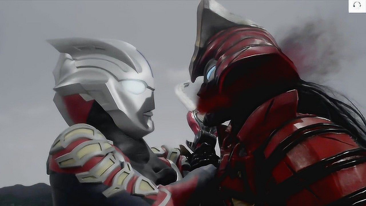 内心黑暗面召唤的怨灵鬼武士,疾风形态欧布奥特曼难以招架