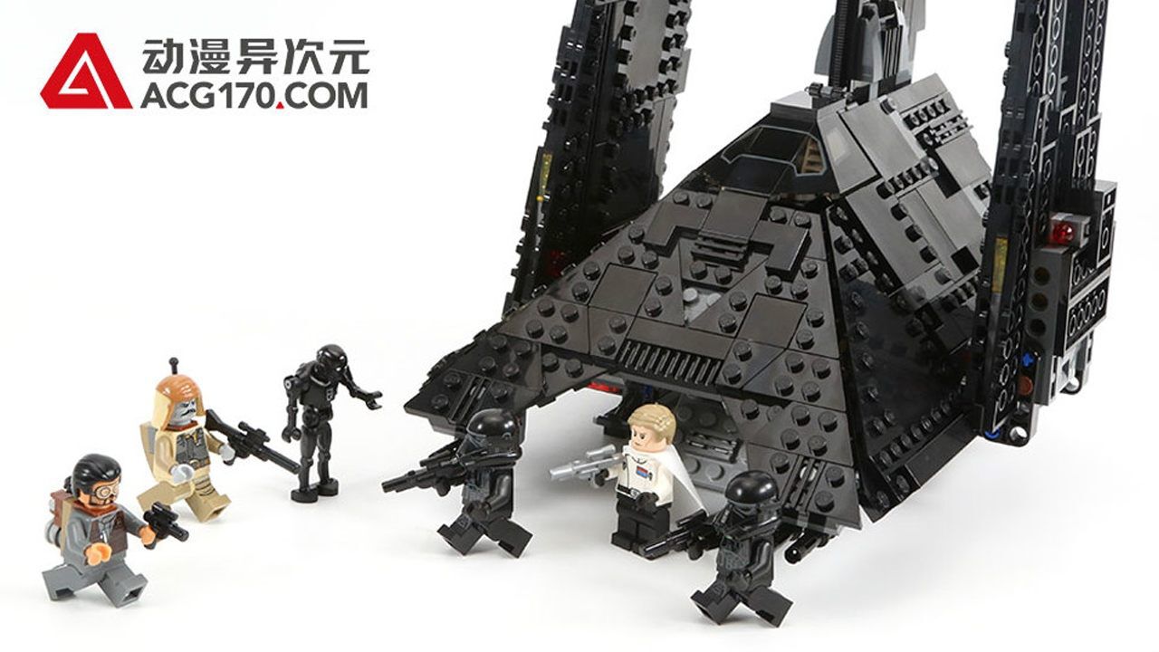 乐高星球大战系列动漫异次元乐高lego星球大战侠盗一号75156昆尼克的