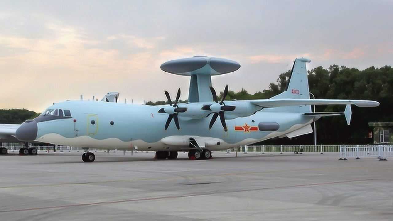 中国舰载预警机代号kj-600 实力强大不亚于先进鹰眼