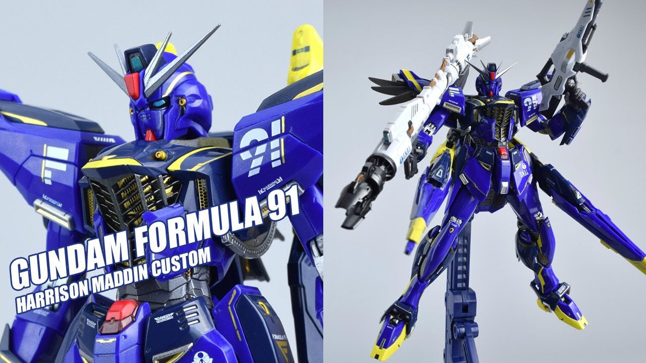 蓝色闪光！万代METAIBUILD会场限定F91哈里逊专用机高达模型_高清1080P在线观看平台_腾讯视频