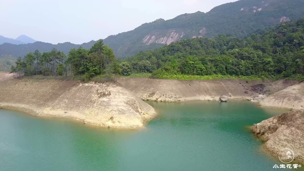 广东小桂林——阳春市八甲镇鹅凰嶂仙湖旅游景区航拍风光