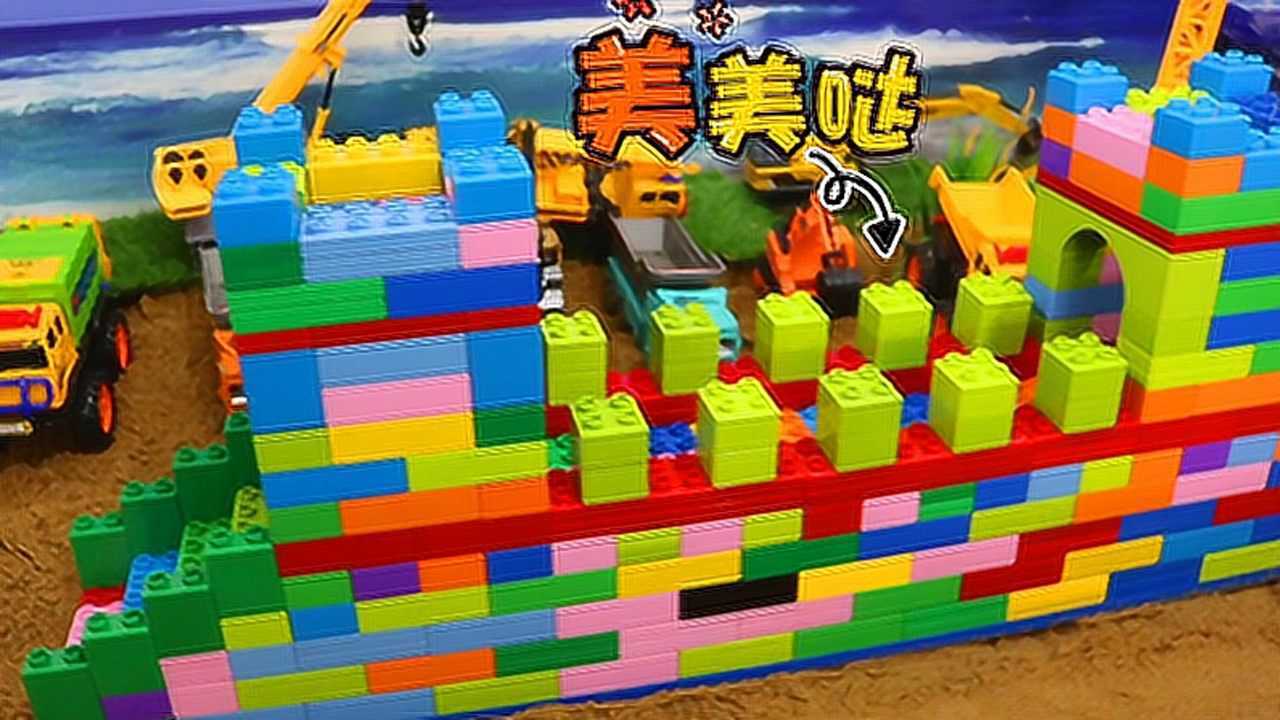 建万里长城乐高积木玩具