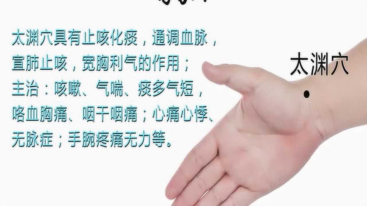 中医艾灸针灸取穴:太渊穴_高清1080P在线观看平台_腾讯视频