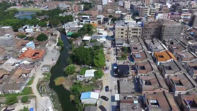 西凤村航拍真实的西凤